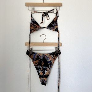Marble bikini set!!